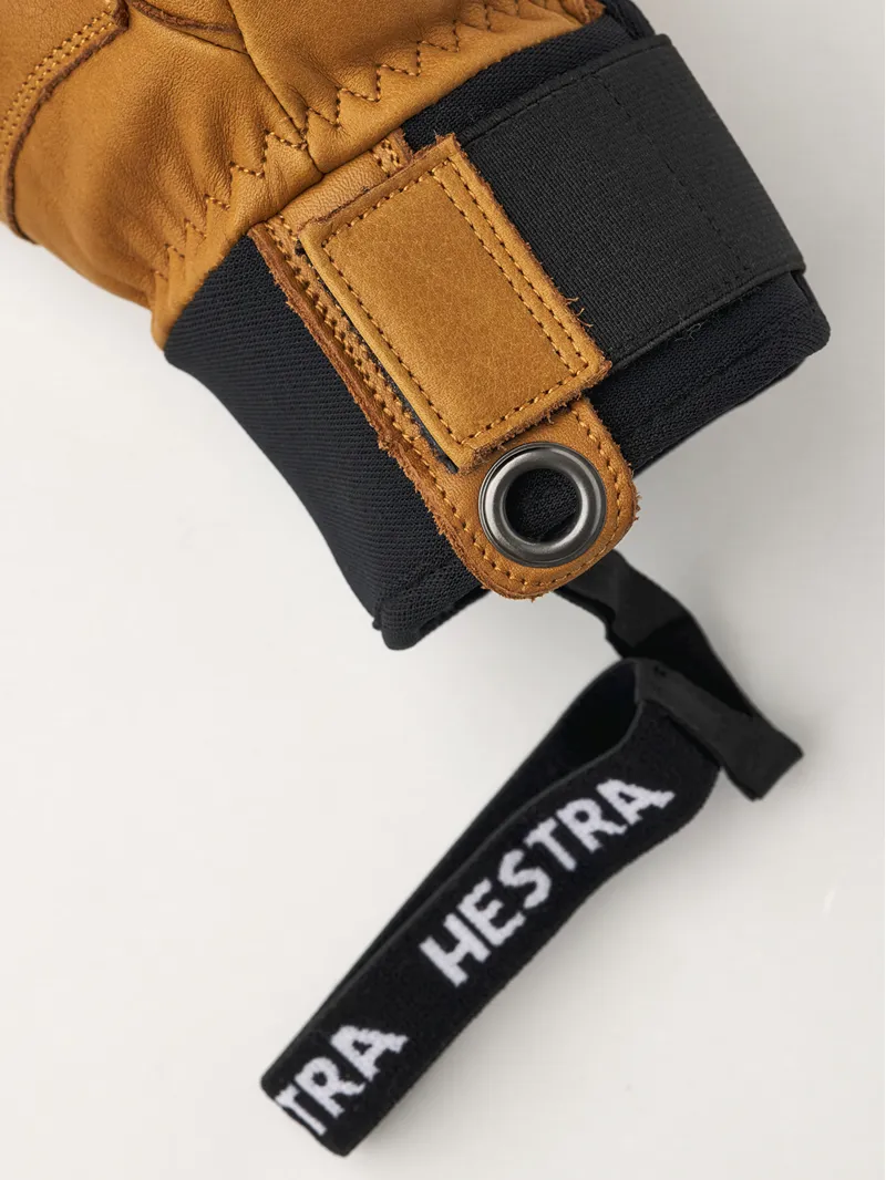 Hestra Fall Line Leather Mens Ski Gloves - Tan-2